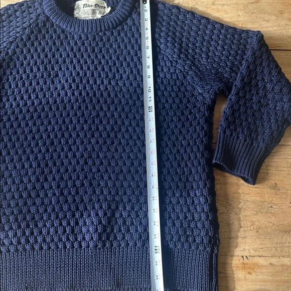 Vintage Peter Storm Sweater Medium 100% Pure Wool Made in Great Britain - Picture 7 of 7
